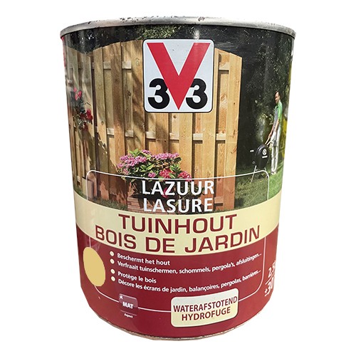 V33 Lasure Bois de jardin incolore de la marque V33