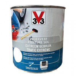 V33 Peinture Sol Trafic Extrême Blanc V33 Peinture Sol Trafic Extrême Blanc