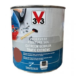 V33 Peinture Sol Trafic Extrême Terracotta V33 Peinture Sol Trafic Extrême Terracotta