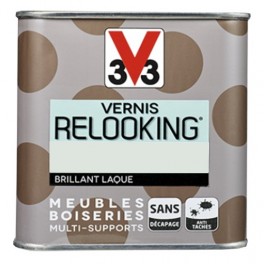 V33 Vernis Relooking Gris nuage Brillant Laque V33 Vernis Relooking Gris nuage Brillant Laque