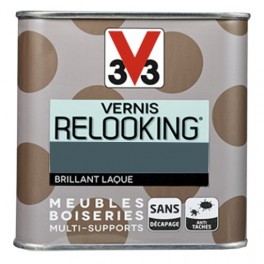 V33 Vernis Relooking Pétrole Brillant Laque V33 Vernis Relooking Pétrole Brillant Laque