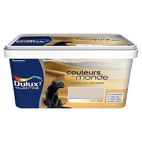 DULUX VALENTINE Couleurs du monde Dunes du Sahara Clair de la marque ...