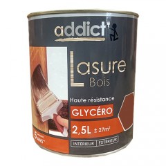 Lasure Glycéro Addict Merisier