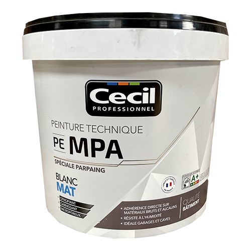 Peinture PE MPA Cécil Blanc Mat 10L