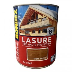 Lasure BONDEX Très Haute Protection 8 ans satin Chêne moyen