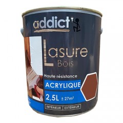Lasure Acrylique Addict Merisier