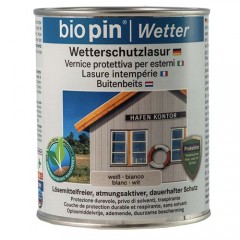 Lasure intempérie BIO PIN Blanc