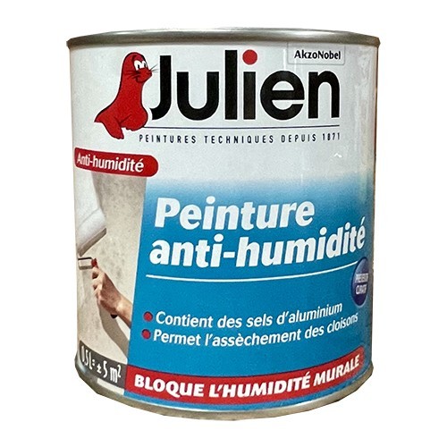 Peinture anti-humidité JULIEN - 0,5L