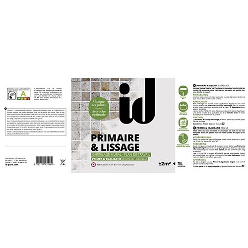 Primaire & Lissage ID étiquette