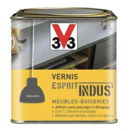 Vernis Esprit Indus' V33 Gris acier métallisé Vernis Esprit Indus' V33 Gris acier métallisé