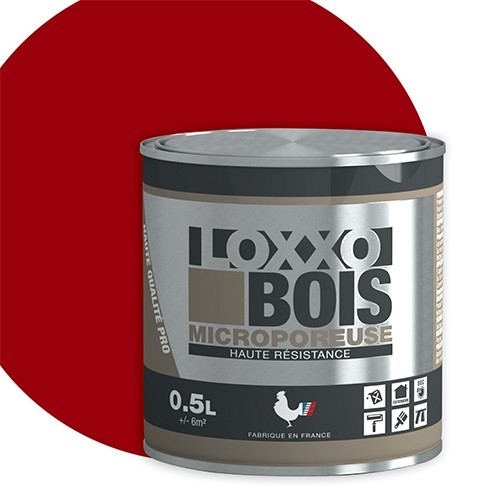 Peinture Bois LOXXO Rouge Basque de la marque Loxxo