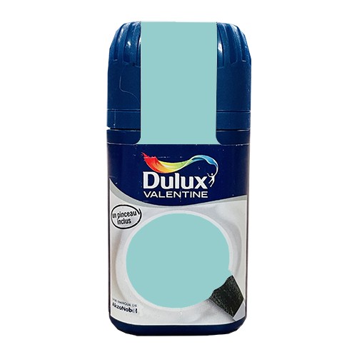 Testeur Peinture acrylique Crème de couleur DULUX VALENTINE Bleu indien 50ml
