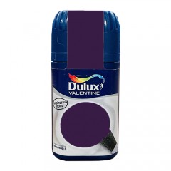 Testeur Peinture acrylique Crème de couleur DULUX VALENTINE Myrtille 50ml