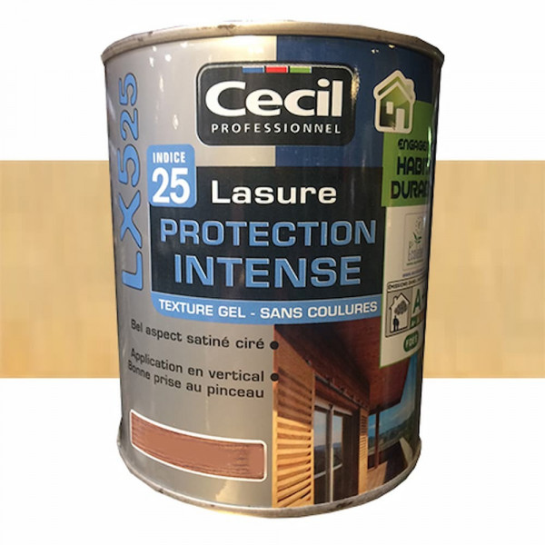 Lasure LX525 Protection Intense CECIL Incolore