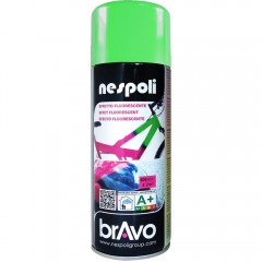 Peinture Aérosol Effet Fluorescent NESPOLI - Vert (180505)