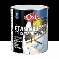 Pot d'1L Etanchéité Toits / Terrasses OXI Noir