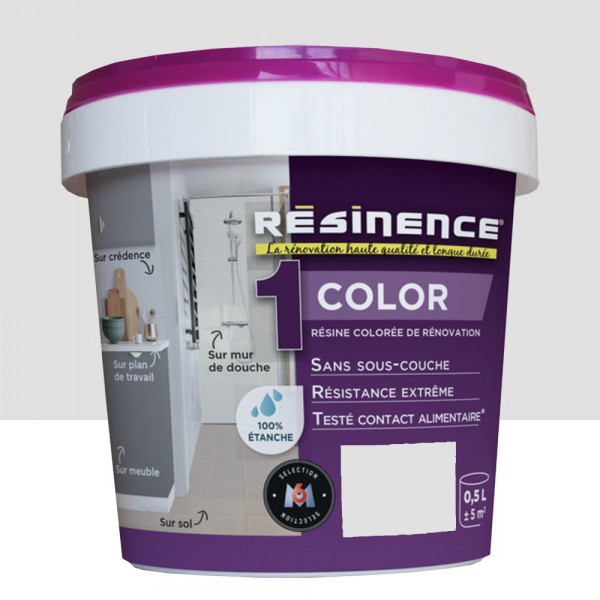 Pot de 0,5L Résine Epoxy RESINENCE Color Lin