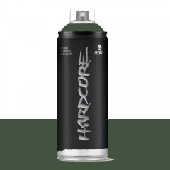Bombe de peinture aérosol MTN Hardcore Vert olive (RV-6003) 400ml