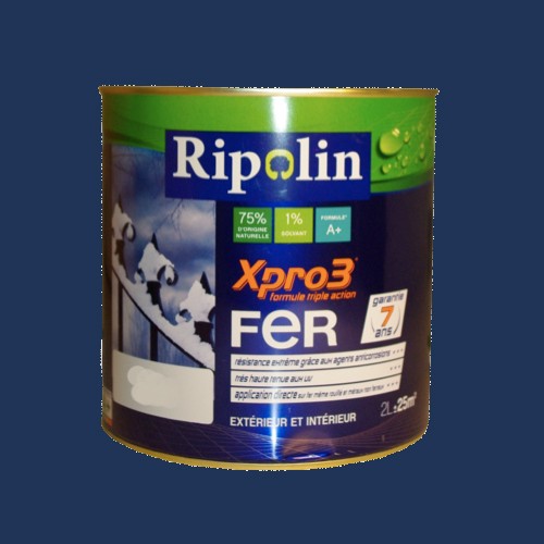 Ripolin Xpro3 Fer Bleu Marine