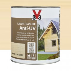 Lasure Anti-UV V33 Incolore pot de 0,75L