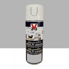 Bombe de peinture V33 Rénovation Multi-Supports Gris galet 400ml