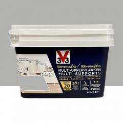 Peinture V33 Rénovation Multi-Supports Gris lune pot de 0,5L