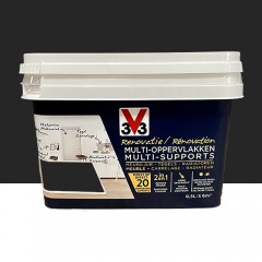 Peinture V33 Rénovation Multi-Supports Noir pot de 0,5L