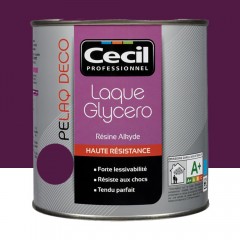 Peinture laque CÉCIL PELAQ DECO Satin Ultra violet pot de 0,5L