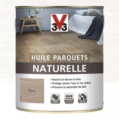 Huile parquets naturelle V33 Blanc pot de 2,5L