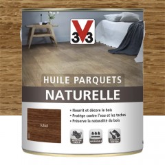 Huile parquets naturelle V33 Miel pot de 2,5L