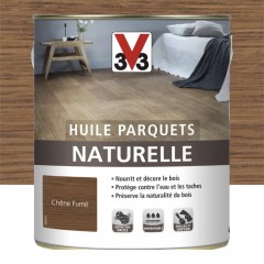 Huile parquets naturelle V33 Chêne fumé pot de 2,5L