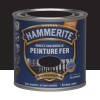 Peinture Fer Hammerite Direct sur Rouille Noir Brillant pot de 0,25L