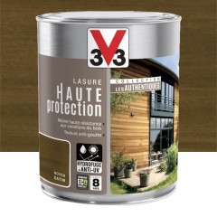Lasure Haute Protection V33 Les Authentiques Noyer pot d'1L