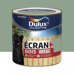 Peinture bois DULUX VALENTINE Ecran+ Bois Vert provence pot 0,5L