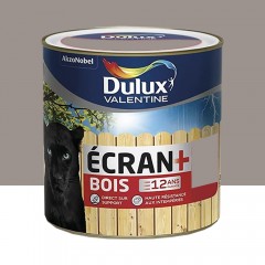 Peinture bois DULUX VALENTINE Ecran+ Bois Terre cendrée pot