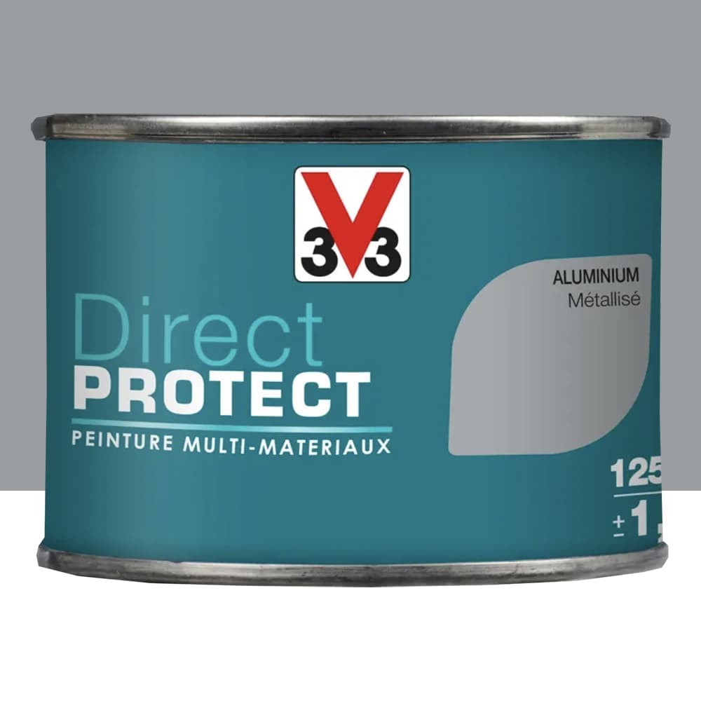 Peinture Glycéro Multi-matériaux V33 Direct Protect Aluminium