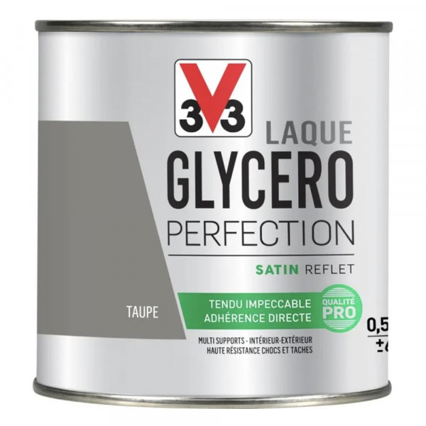 Laque Glycéro Perfection V33 Satin Taupe 0,5L