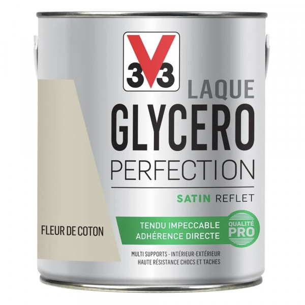 Laque Glycéro Perfection V33 Satin Fleur de coton 2L