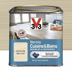 Vernis V33 Cuisine & Bains Brillant Incolore 0,75L