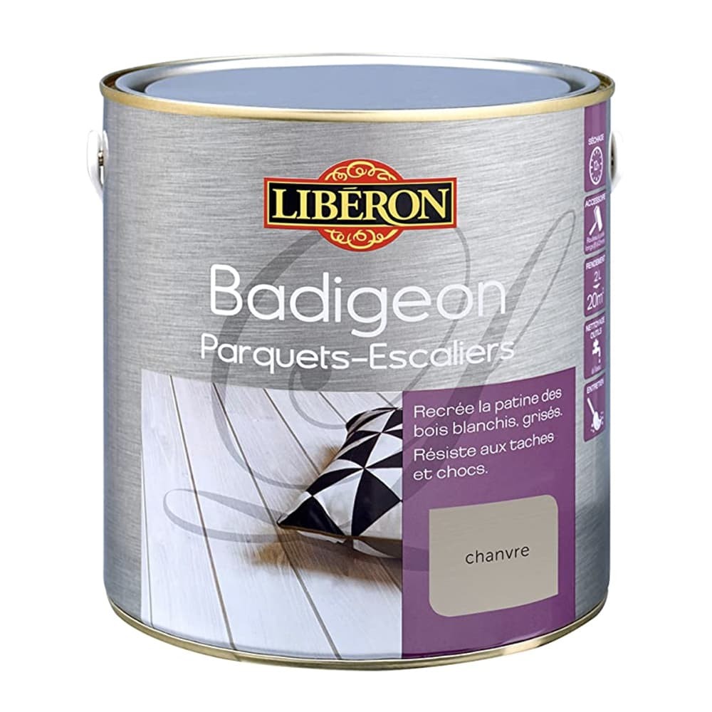 Badigeon Parquets-Escaliers LIBÉRON Chanvre 2L Badigeon Parquets-Escaliers LIBÉRON Chanvre 2L