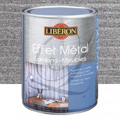 Effet Métal Lambris-Meubles LIBÉRON Aluminium 1L