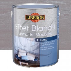 Effet Blanchi Lambris-Meubles LIBÉRON Mine de plomb pot de peinture