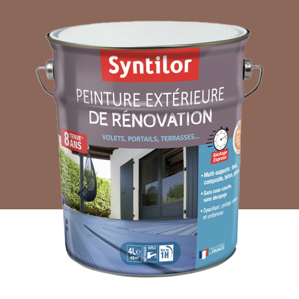 Peinture sol extérieur pour terrasses et sols : la gamme Syntilor