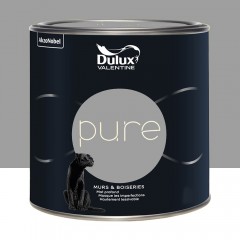 Peinture murs & boiseries Dulux Valentine Pure Aluminium pot 2L