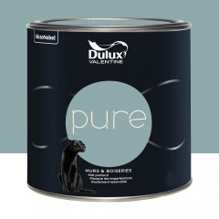 Peinture murs & boiseries Dulux Valentine Pure Fjord pot de 2L