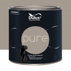 Peinture murs & boiseries Dulux Valentine Pure Taupe pot de 2L