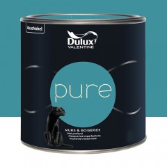 Peinture murs & boiseries Dulux Valentine Pure Turquoise pot de 2L