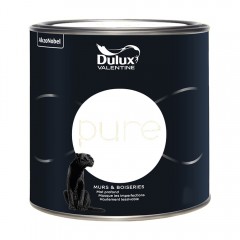Peinture murs & boiseries Dulux Valentine Pure Blanc pot de 2L