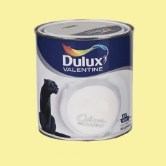 DULUX VALENTINE Peinture acrylique Crème de couleur Sorbet citron
