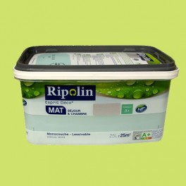 RIPOLIN Esprit Déco Absinthe Mat 2,5L RIPOLIN Esprit Déco Absinthe Mat 2,5L